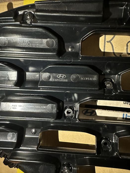 Реоштка радиатора hyundai santafe 23год