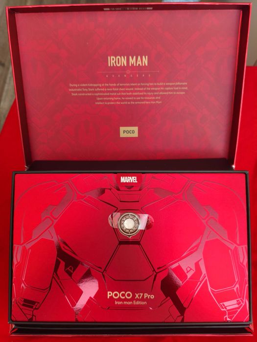 Poco X7 Pro - Iron Man Edition
