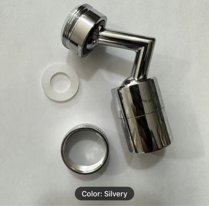 Adaptor/cap universal baterie bucatarie, baie - Inox