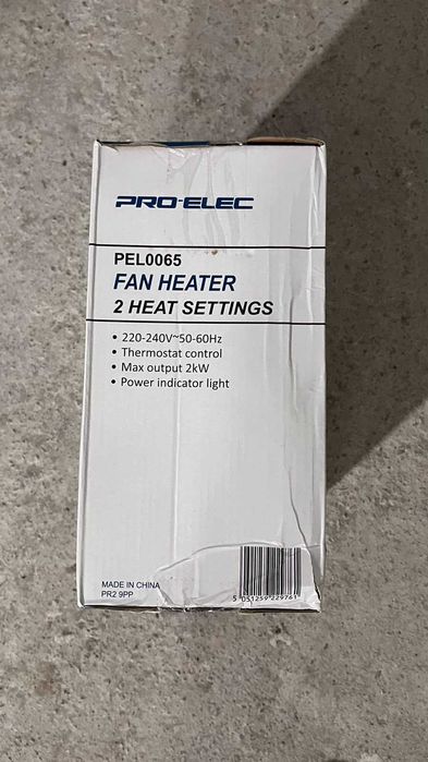 Вентилаторна печка Pro-Elec