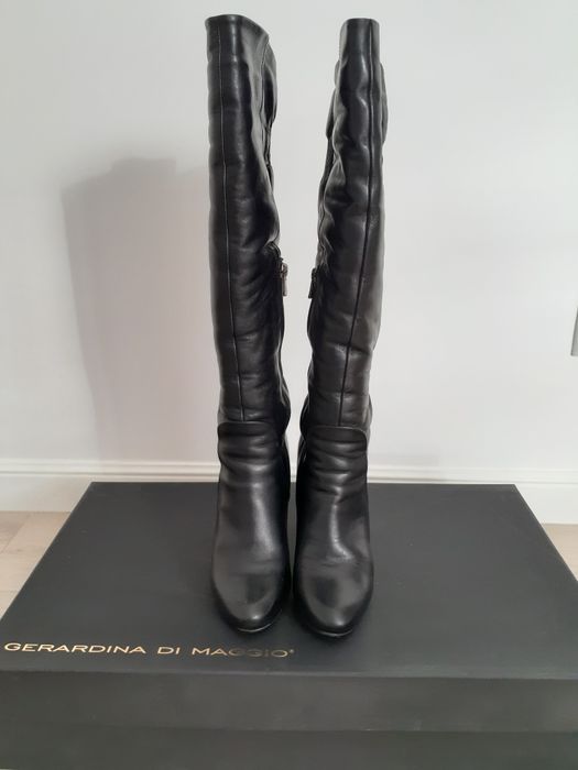 Сапоги демисезоннык кожанные