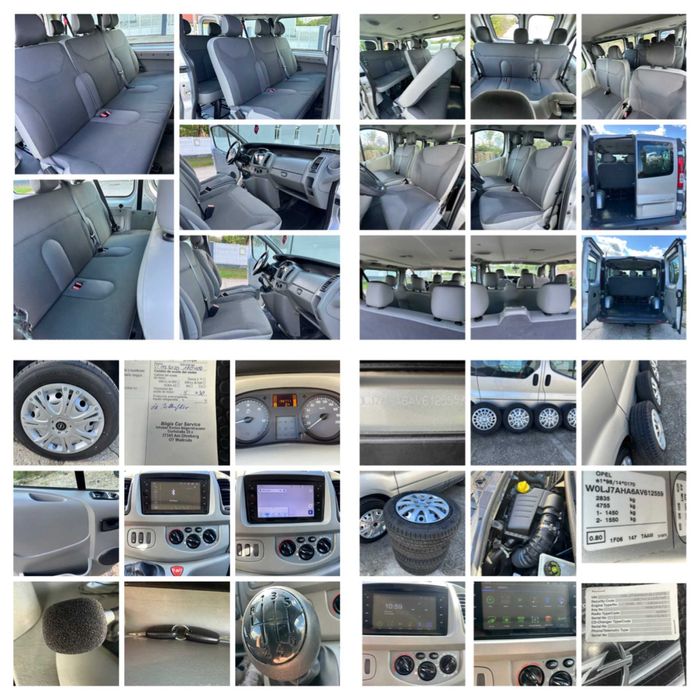Opel Vivaro*autoturism 8+1 locuri*navigatie*2.0 diesel*aer conditionat