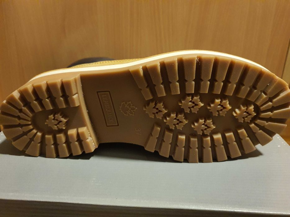 Ghete Lumberjack piele intoarsa naturala NOI