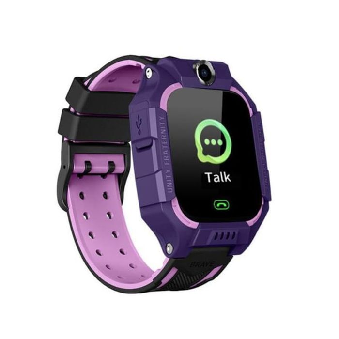 Водоустойчив детски GPS смарт часовник PURPLE с вградена камера 06