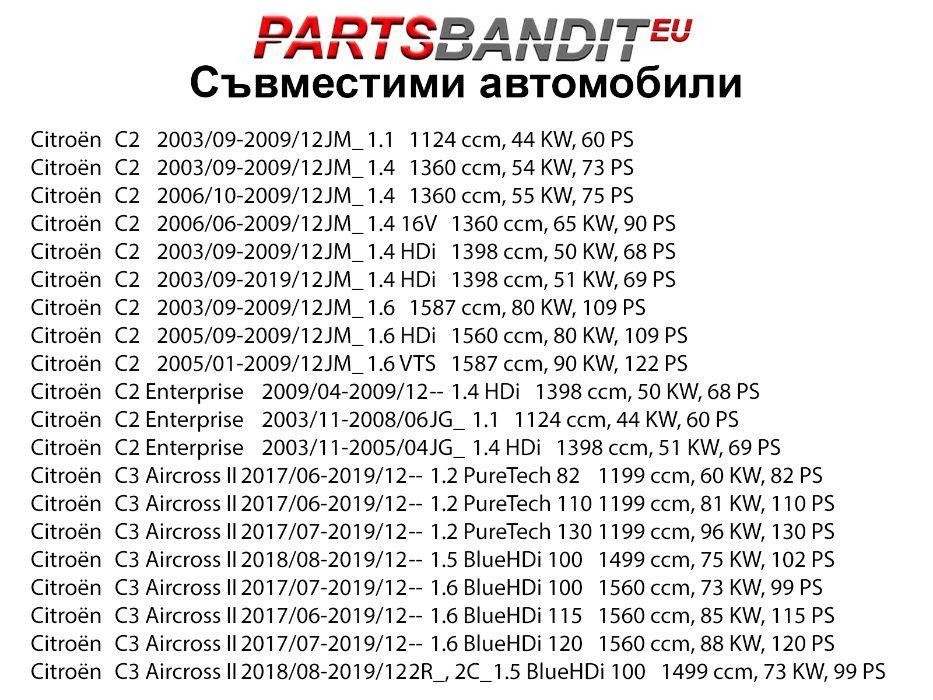 10 бр. Щипки Щипка Клипс Бутон за Citroen Ford Renault Peugeot