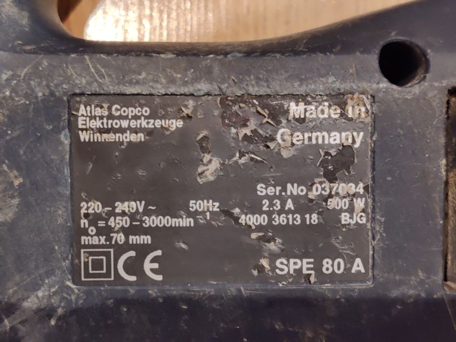 Прободен трион / зеге AEG SPE 80 A