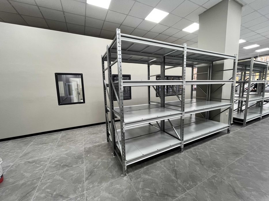 Стеллажи складские, стеллажи на склад, высокая грузоподъемность