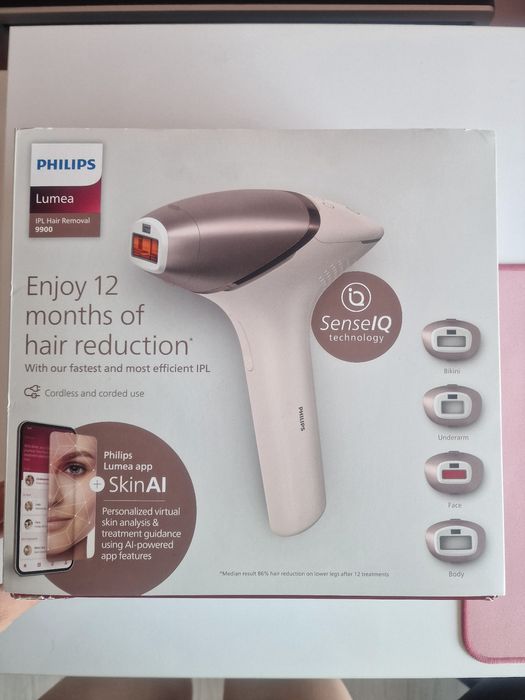 Фотоепилатор IPL Philips Lumea Series 9900 BRI977/00, Сензор Smartskin