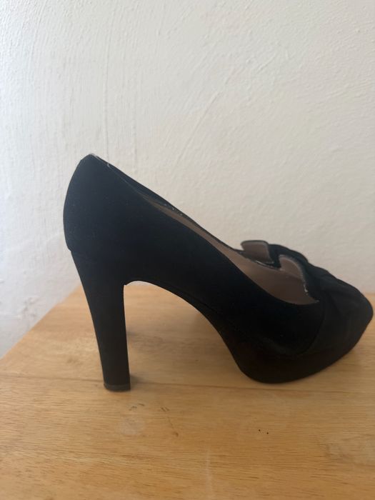 Pantofi piele intoarsa Unisa