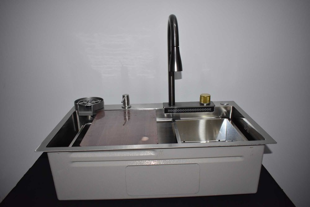 REDUCERE Chiuveta bucatarie multifunctionala 75x45 - Transport gratuit