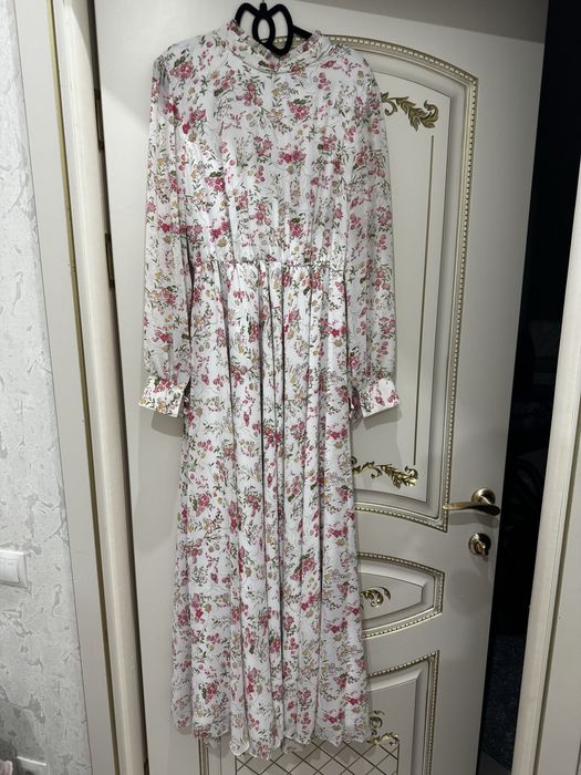 Платье макси длина