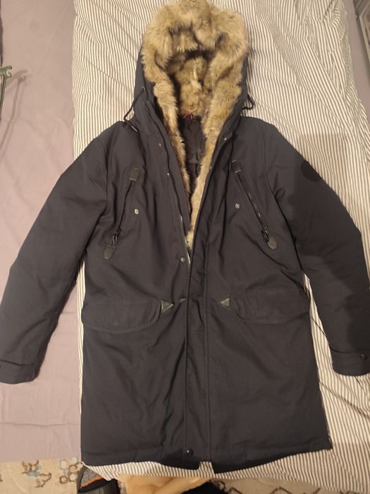 Парка мужская с капюшоном