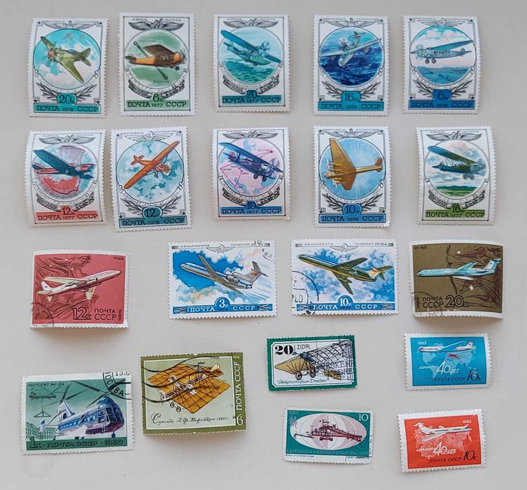 Разные марки советских времен