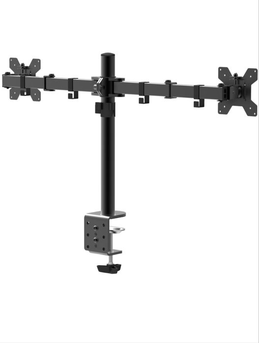 Suport birou 2 monitoare Serioux MM1903A, 10”-27”, Negru