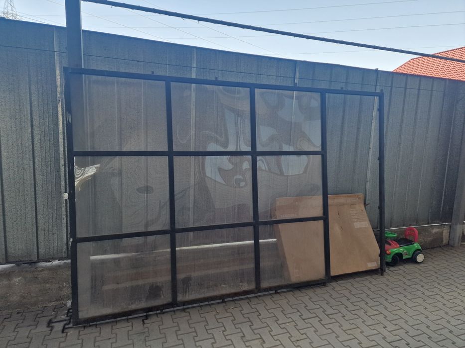 Витраж 315×210 металл и поликарбонат