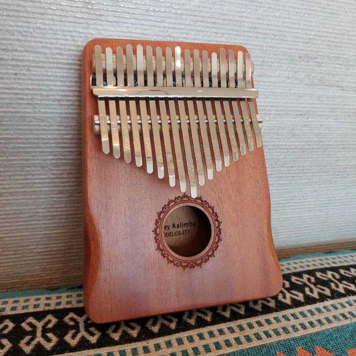 Калимба 17 нот, карманное пианино