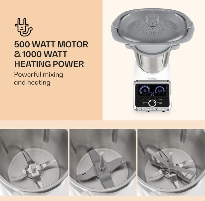 Robot de bucătărie multifuncțional KLARSTEIN