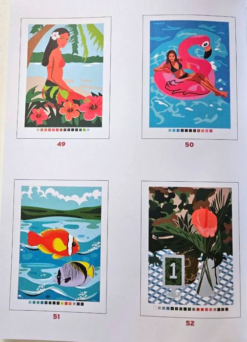 Раскраска по номерам от Hachette