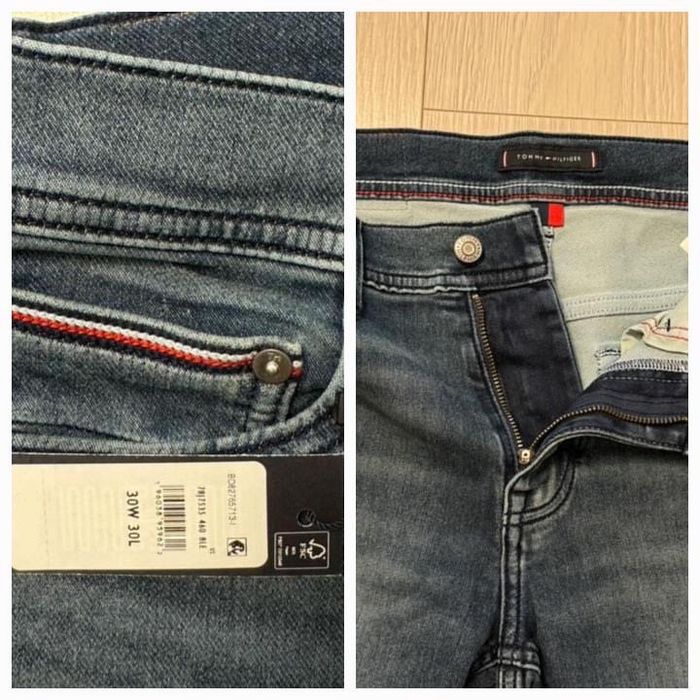 Blugi Albaștrii Drepți Tommy Hilfiger Bărbați