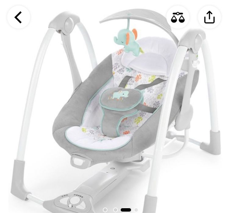 Люлка-шезлонг 2в1 Ingenuity