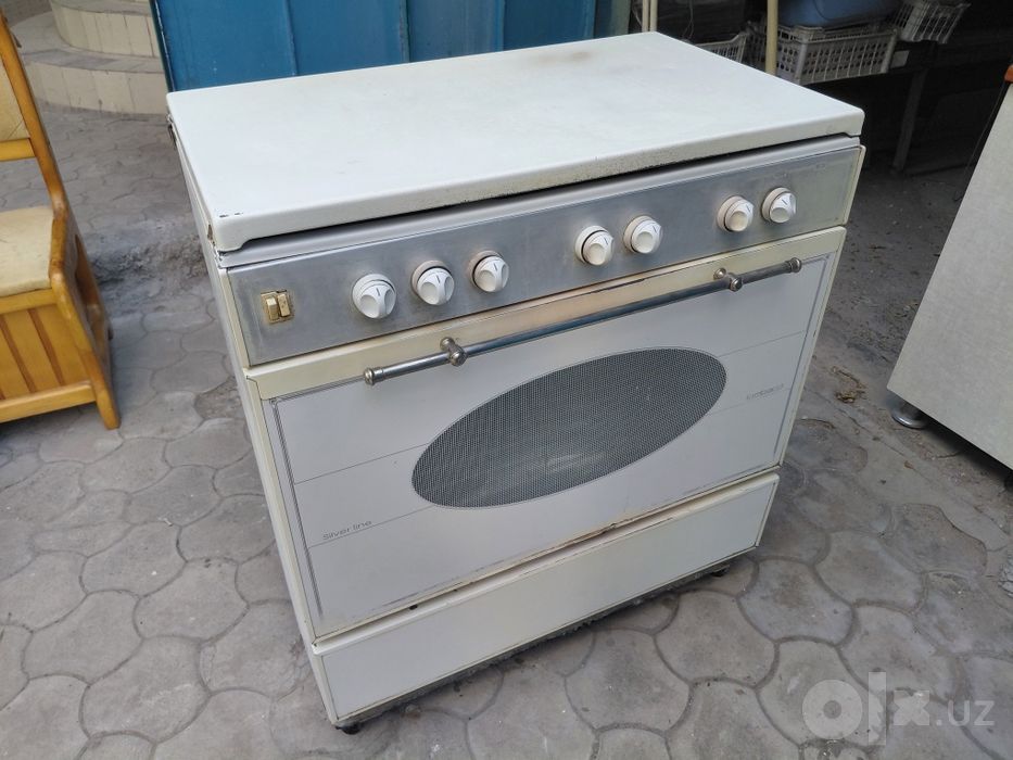 Turkiya Silverline 5-talik gaz plita va duxovka - holati zoʻr