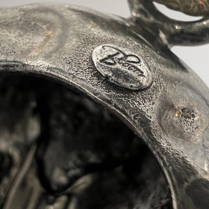 Сребърна висулка bloom бик