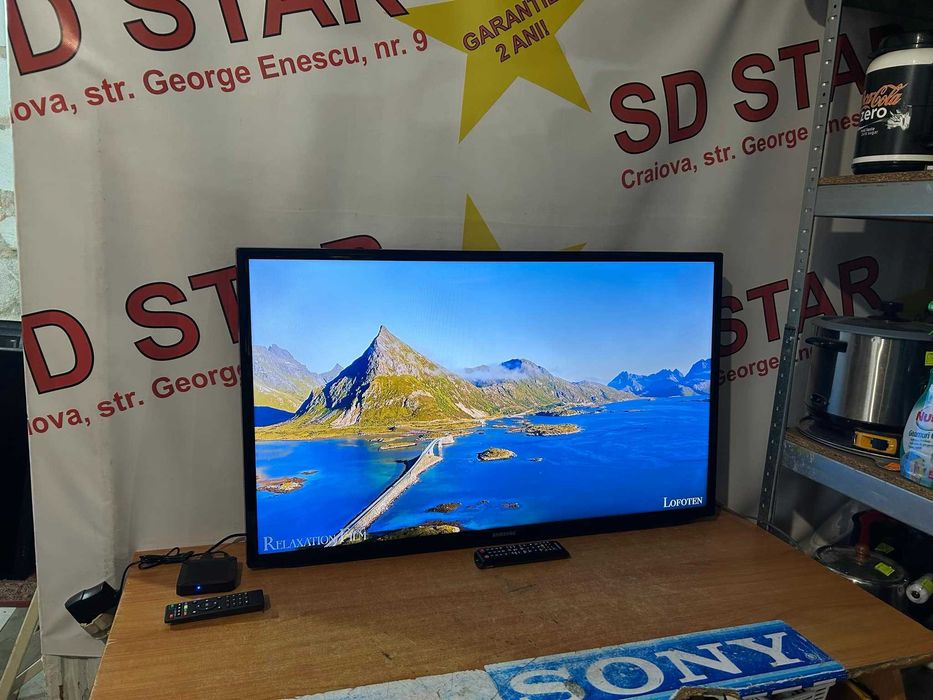 Televizor Led FullHD Samsung  cu SmartBox Android TV Garantie 2ani