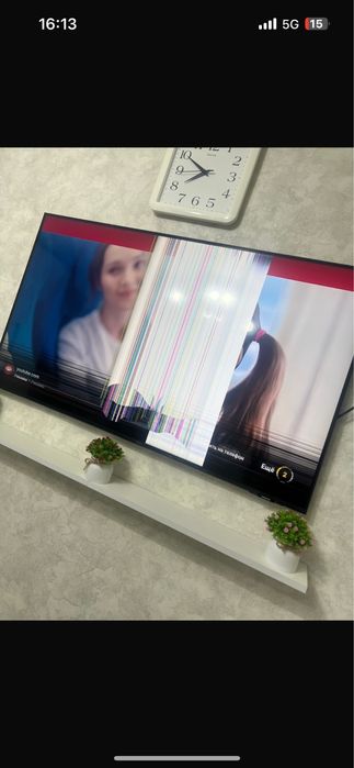 Продам телевизор,требует ремонта