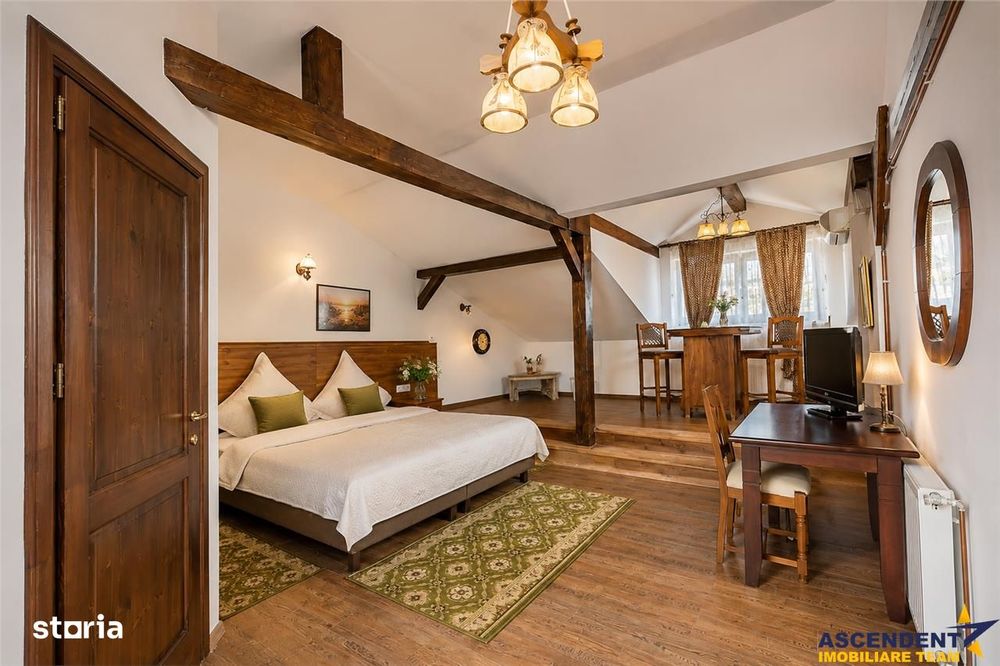 Hotel 3* + Pensiune 4*, piscina, teren tenis, 6.200mp parc privat +, S