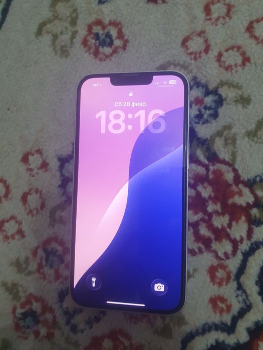 Айфон 13  акб. 86 %  сатылады оймен жок  тек  нал