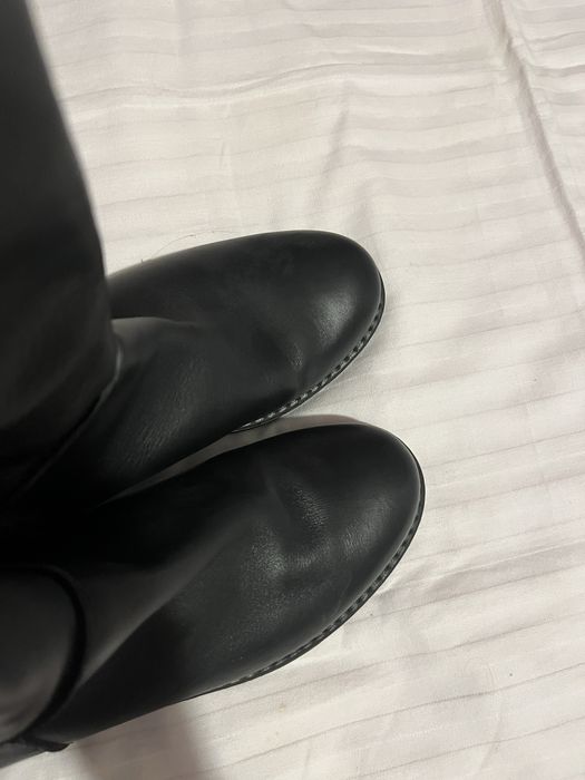 Cizme piele naturala si imblanite + CADOU