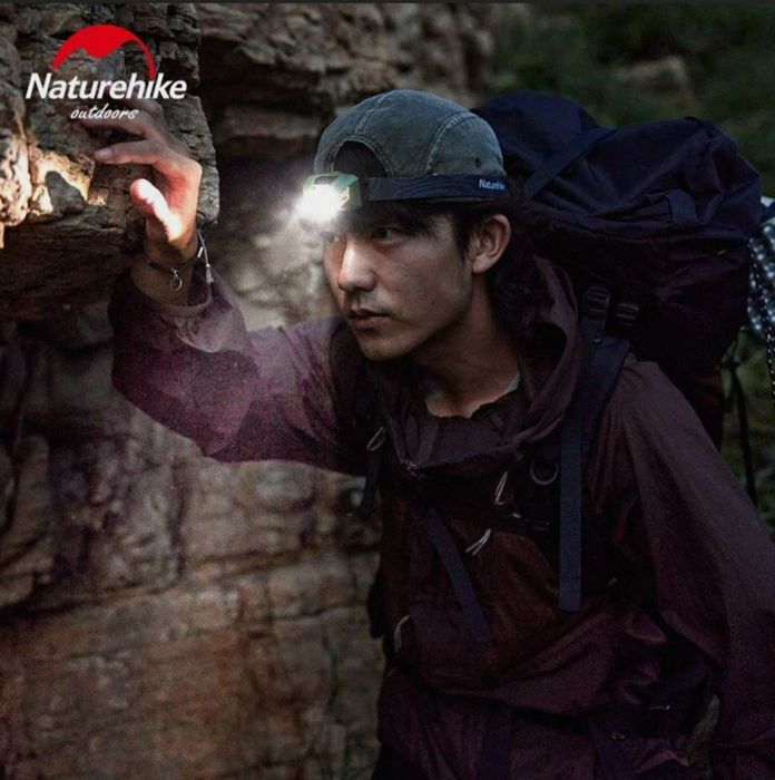 Налобный фонарь Naturehike лёгкий и надёжный