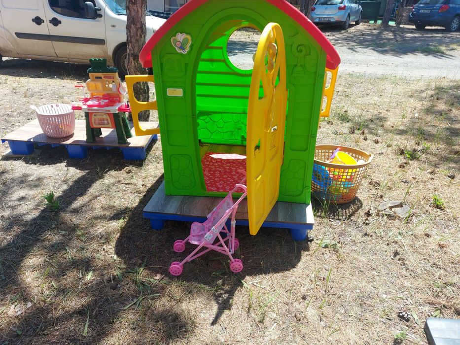 Каравани под наем "По полека" къмпинг Градина Кайт