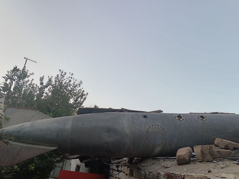 Бак от самолёта. Дюраль, есть пробоины