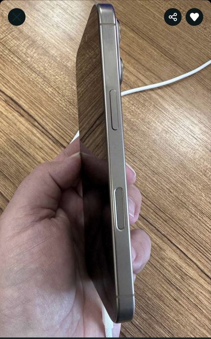 Iphone 16 pro 512 gb desert titanium, garanție, factură, husă Kevlar