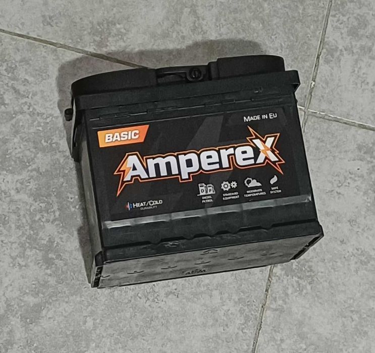 Нов акумулатор AmpereX Basic S0045 45Ah 360A 12V