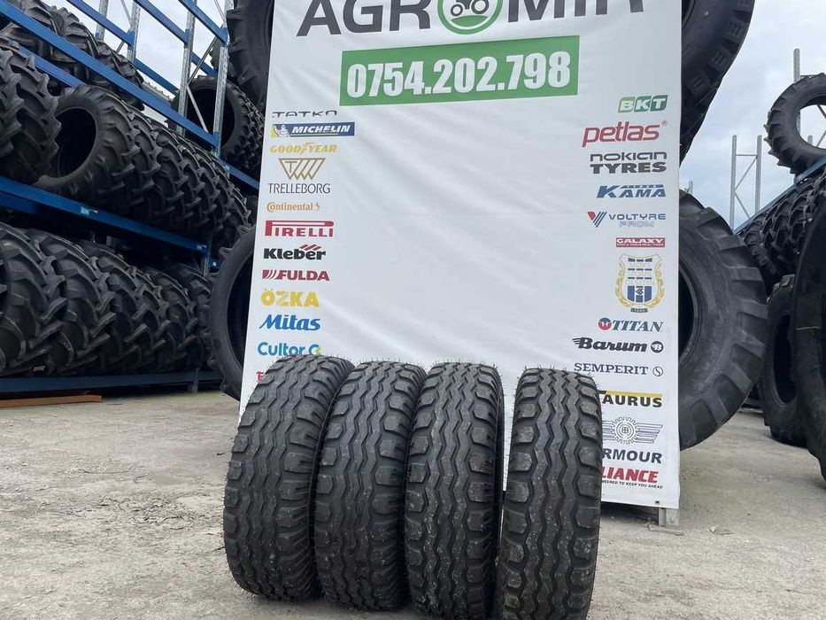 Anvelope noi 10.0/80-12 cu 10 pliuri marca BKT pentru presa