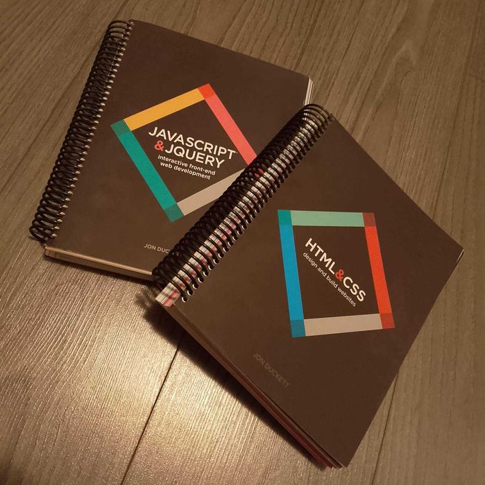 Комплект 2 книги Jon Duckett – HTML & CSS + JavaScript & jQuery