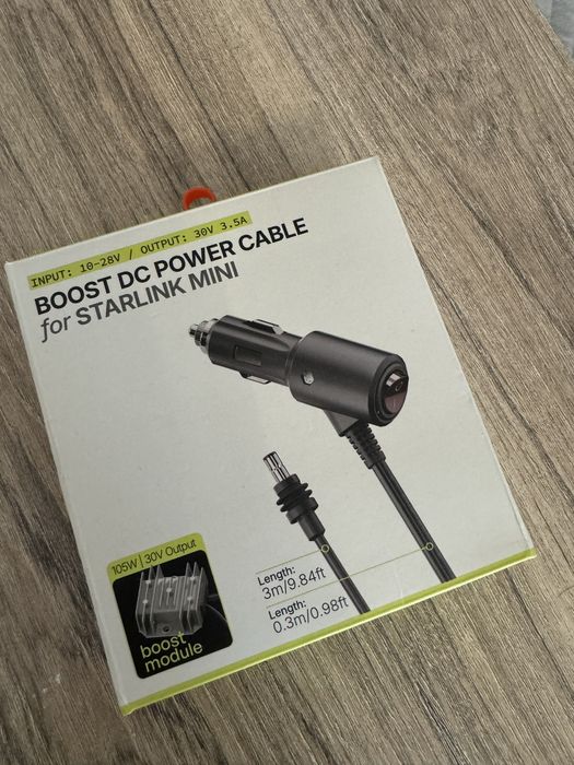 Преобразователь питания для Starlink Mini V5 (13–30V → 30V/2A)