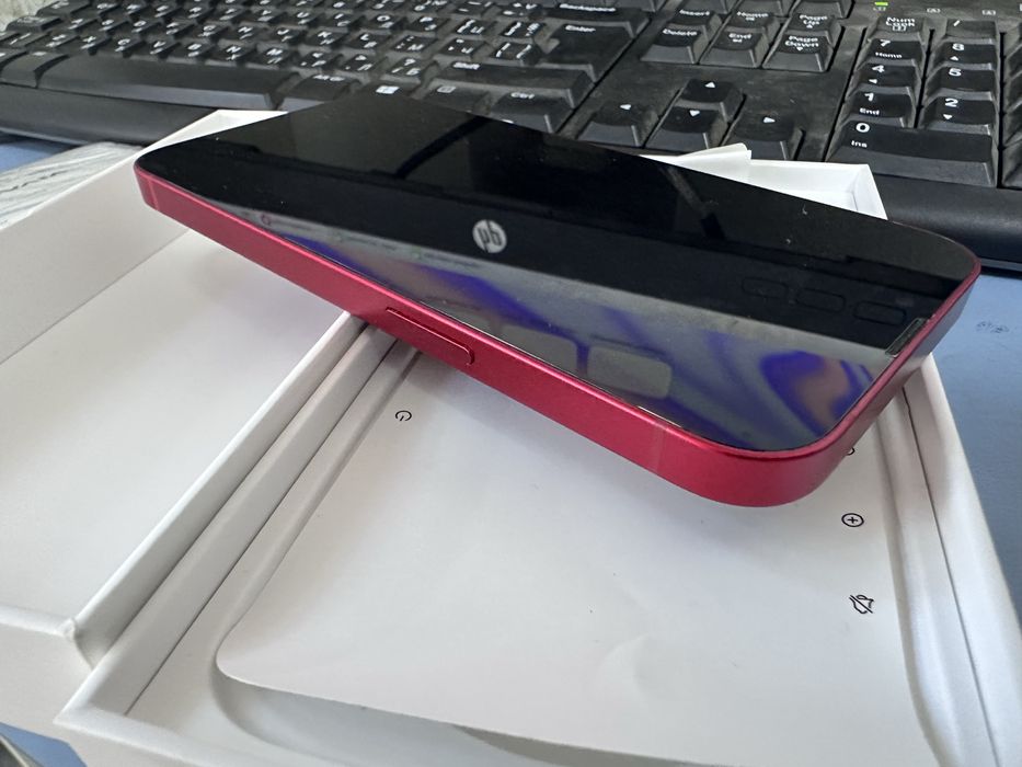Iphone 13 red 100% батерия 128gb