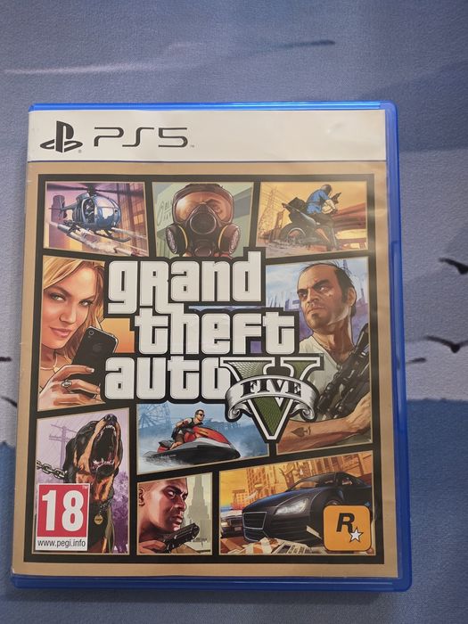 GTA 5 PS5 чисто нова отваряна само за снимките