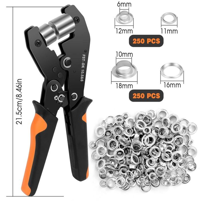 Инструмент за нитове за брезентови капси