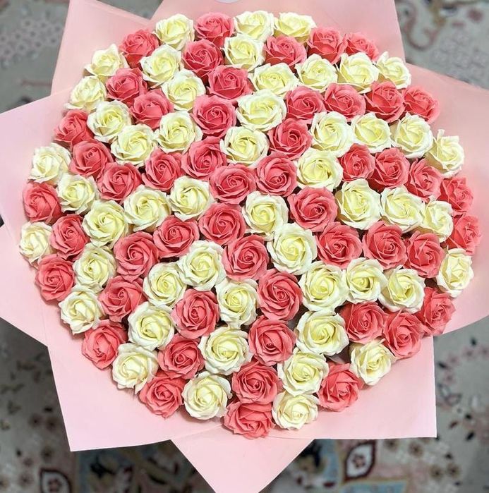 Мыльные букеты, мыльные розы