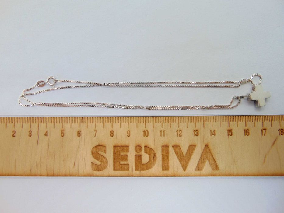 Lant si pandantiv cruce din argint