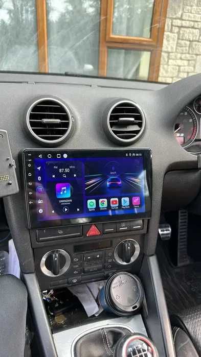 1-8GB Navigatie Audi A4 B6 B7 A3 8P Seat Exeo - Bluetooth CARPLAY WIFI