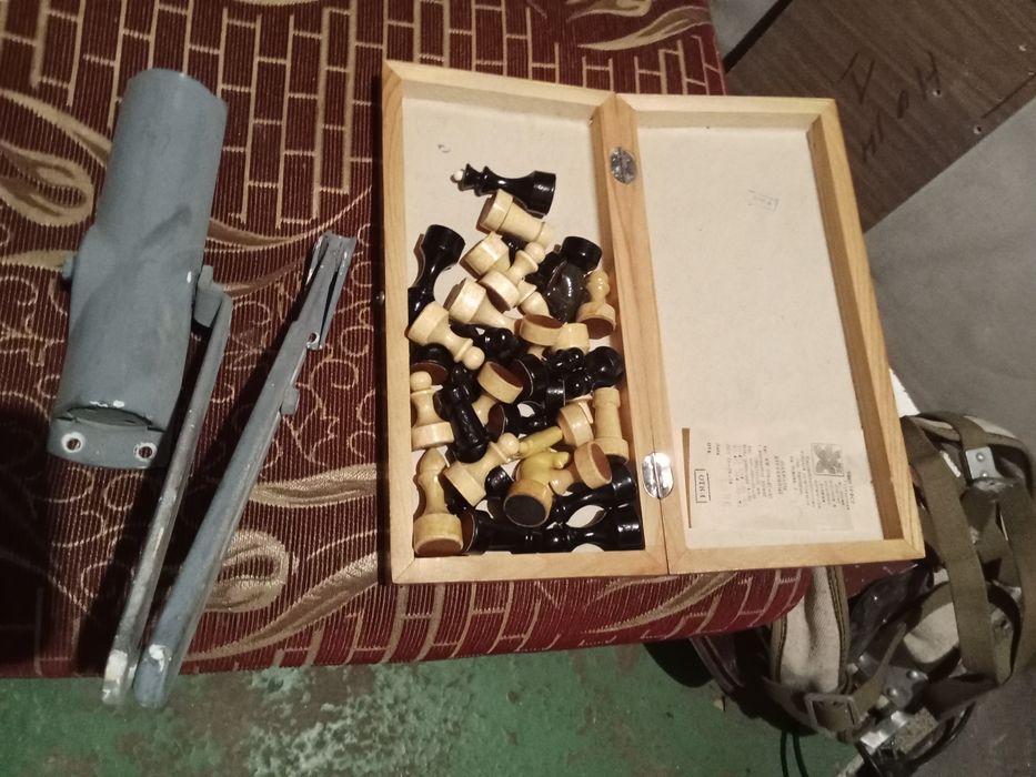 Шахматы и доводчик для двери