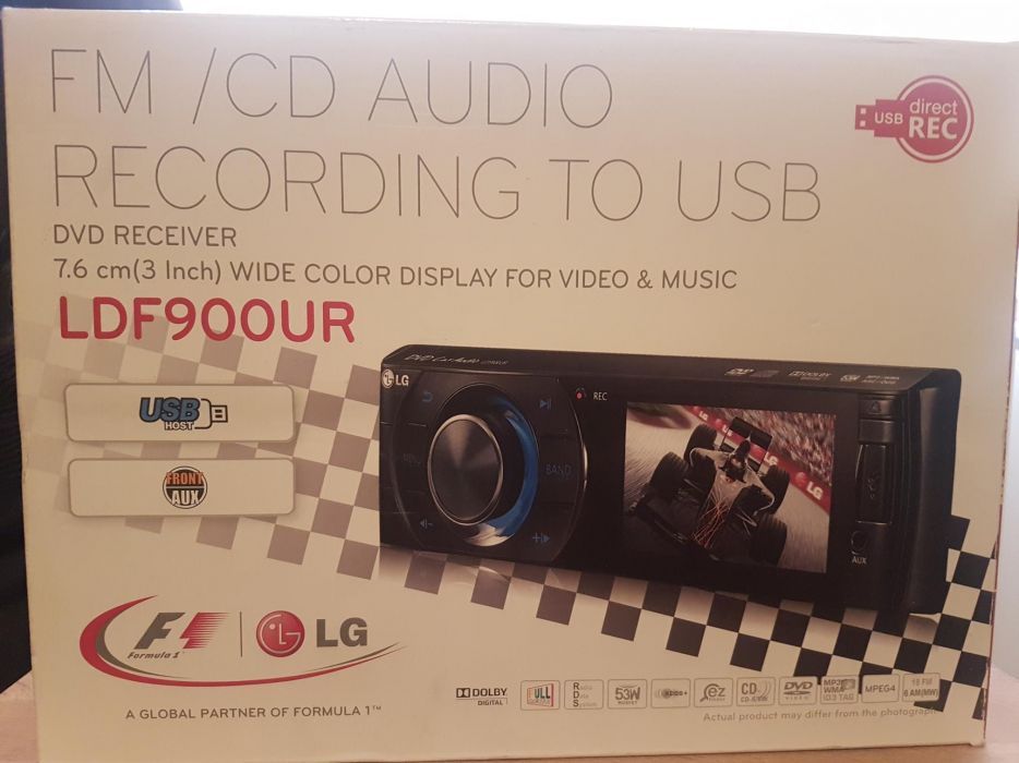 Dvd auto LG cu inregistrare pe stik