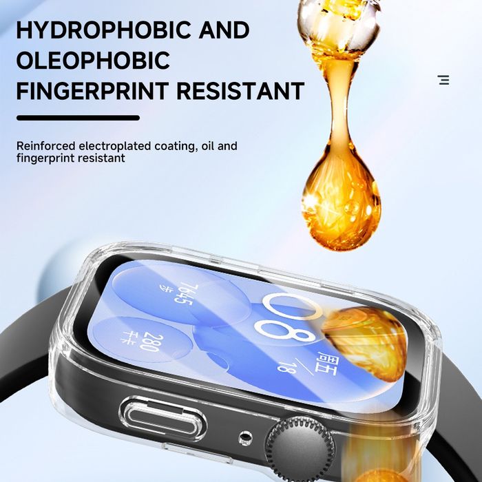 Huawei Watch Fit 3 / Твърд удароустойчив кейс с протектор