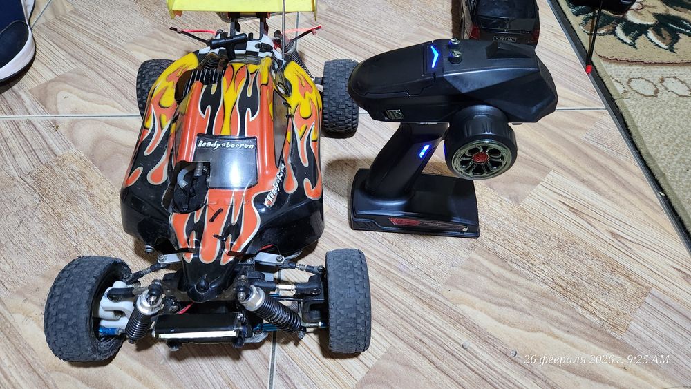 Rc car buggy 1/10 nitrometanol