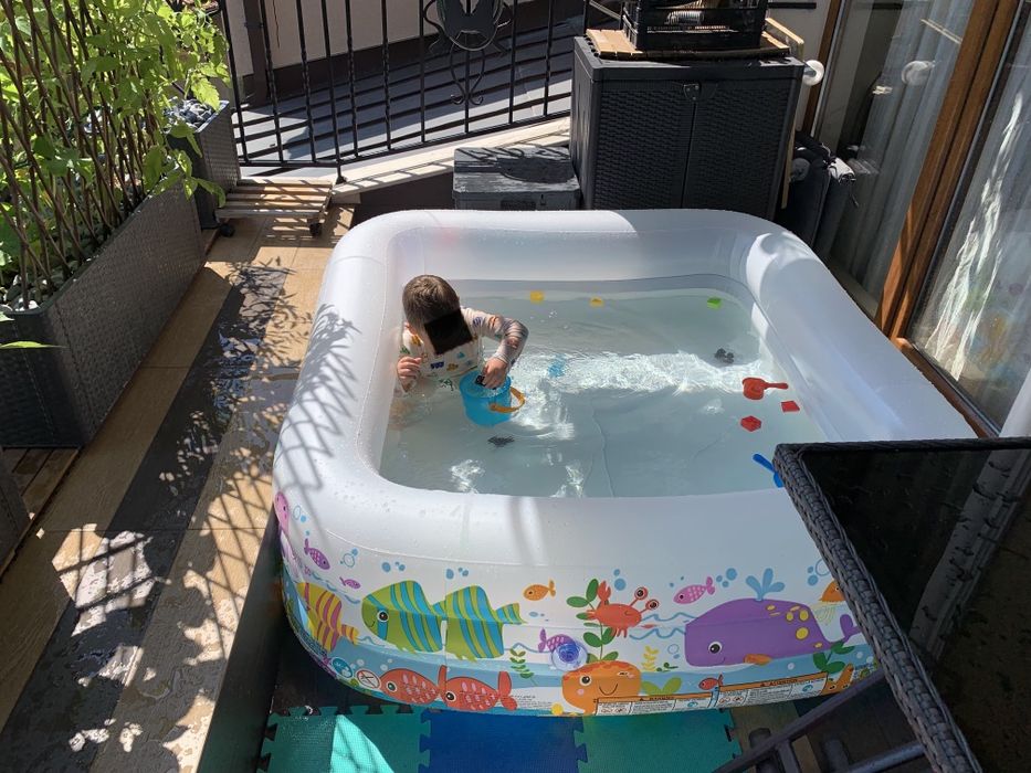 Детски басейн INTEX голям 1.59х1.59×0.5